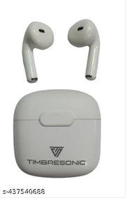 Timbresonic TWS Wireless Bluetooth Earbuds with Charging Case | In Ear Earphones for Music, Calls, Gaming & Daily Use