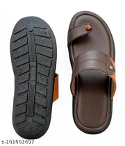 CALIBREL Men Brown Slippers | Slipper for men | Sandals for Men| Casual Sandals | Stylish, Comfortable & Durable | Men's Flip-Flops | Trendy men's footwear | Chappal for men | for Daily & Occasion