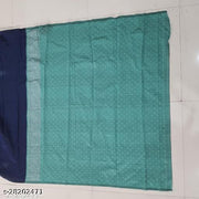 KAnjeevaram Kanjeevaram silk Royal Blue Jaquard Saree with blouse