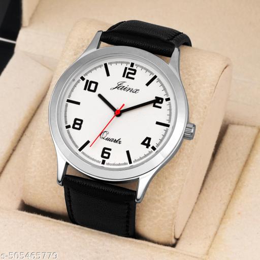 Jainx White Dial Analog Wrist Watch for Men