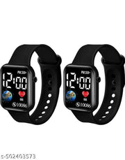 Digital Watch - For Boys Pink And Gray LATEST DESIGN LUXURIOUS TRENDING Digital Watch - For Boys And Girls