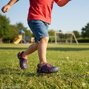NBLUE-RED Light weight clogs For kids