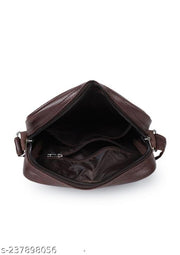 FLY Boyz Trendy /Classy Leather Sling Bag for Men / Multipurpose Crossbody Bag / Travel Bag with Adjustable Strap
