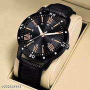 Boys and Men's Exclusive Men201 Brown Boys watch and Men watches Hand watch men Sports gents stylish Leather Belt gift Analog Watch - For Men
