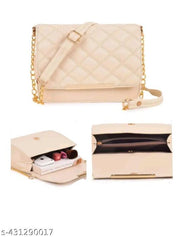Sling bag stylish design fence imbordered sling bag