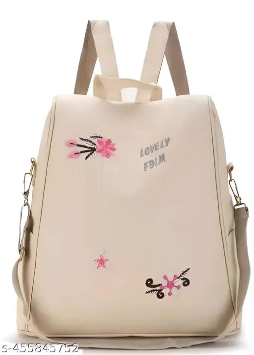 Fancy backpack for women girls fancy embroidery bag