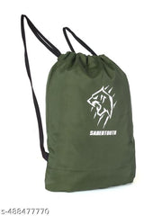 Sabertooth leo Drawstring Bag, Daypack, Backpack, College bags, Office bags, For Men and Women 18 Liters