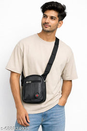 Sling bag | crossbody bag | unisex sling bag | brown sling bag | leather sling bag | shoulder bag | travel sling bag | daily use bag | small sling bag | men sling bag | women sling bag | office bag | mobile sling bag