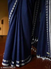 pure cotton love Border wedding and party speacial saree for womens & girls.
