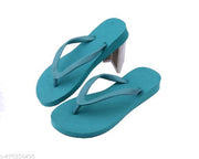RITA-LADIES-CLASSICHEEL-TURQUISE-“Women’s Trendy Hawai Chappals – Stylish & Comfy”