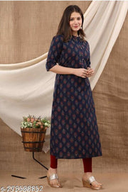 Aagam Drishya Kurtis