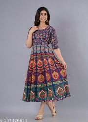 Women's Jaipuri Cotton Printed Kurti