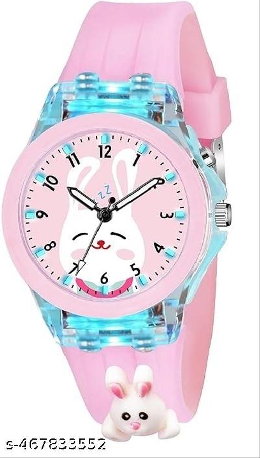 KIDS WATCH BEST WATCH GIRL AND BOY WATCH 3D CARTOON WATCH 3D CARTOON CARACTER Watch for Kids HELLO KITTY Digital Lighting Glowing Kid Watch with LIGHT for Boys and Girl ((Multicolor Kids Watch) [3-10 Years]