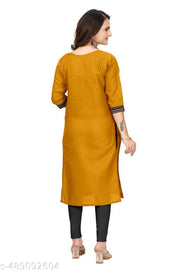 DESIGENER KURTI NEW COLLECTION COTTON BLEND STYLISH NEW TRENDY…