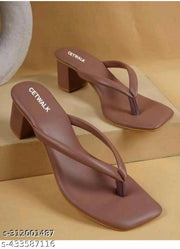 Synthetic Flat Sandals