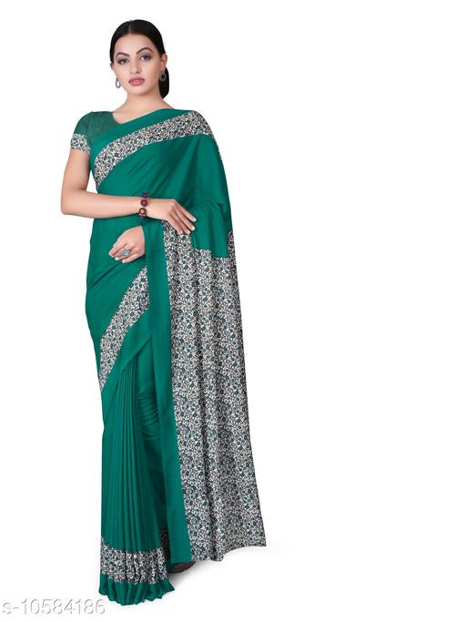 Women's Printed Crepe Casual Saree