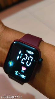 New Classy Brown Colour Digital LED Watch ( Boy & Girl )