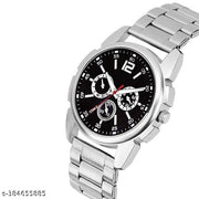 New Generation Watch Combo for Men and Boys Analog Watch - For Boys Stainless Chain Watch and Om Kadu Combo For Men and Boys