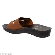 Aerowalk Women Casual Slipper 0402_TAN