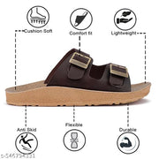 Bersache Extra Soft Classic Casual Chappal with  Regular wear with Ultra Soft & Flexibility Technology Sandals for Women 's  (Brown)