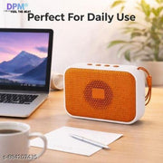 DPM Portable Karaoke Speaker with Mic, High Volume Sound, RGB Lights, FM Radio
