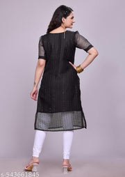 Women Fashion Organza Kurti