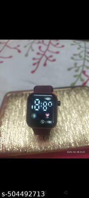 New Classy Brown Colour Digital LED Watch ( Boy & Girl )