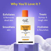 Chemist At Play Exfoliating Body Wash with 1% Salicylic Acid & 2% Lactic Acid with Loofah - 236 ml