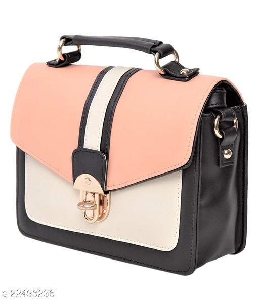 Attractive Women's Multicolor PU Slingbag