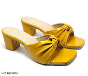 Trendy And Newly Look Tie Block Heel Sandal For Women And Girl