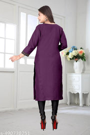 DESIGENER KURTI NEW COLLECTION COTTON BLEND STYLISH NEW TRENDY…