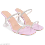 JM LOOKS Women's  Fashion Sandals|Stylish Design Heels for Girls| Heels for women| Women Footwear