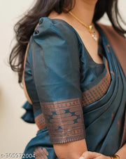 Evocative Soft Designer Banarasi Silk Saree For Woman