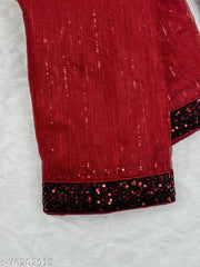 Elegant Net Sparkle Sequins Saree for Women | Wedding, Reception & Festive Wear
