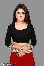 Solid/Plain Daily Wear Georgette Saree