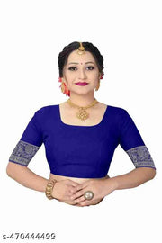 FANCY Exclusive Banarasi Silk Saree With Blouse piece