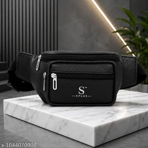 Waist Bag for Men Side Bag for Travel, Sports Waterproof & Adjustable Belt Pouch Fanny Waist Bag