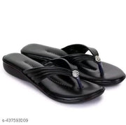 J A & SONS  Women's Stylish Casual Flat Slippers Nice Looking