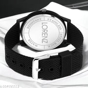 Lorenz Black Dial Men's Watch | Watch for Men | Watch for Boys- MK-2041W