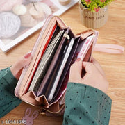 Valerie Women Wallets Girls Wallets Zipper Latest Trendy Cute Clutch Purse hand bag