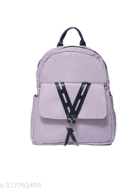 Trendy bow style backpack