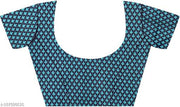LEELAVATI Georgette Printed Daily / Party & Festive Wear Combo of 2 Stylist Fashionable Saree With Blouse pieces ( Blue )