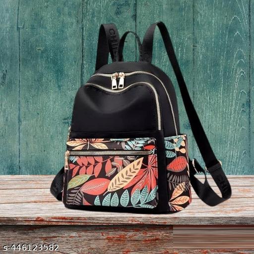 Women’s Girls Fashion Mini Casual Backpack Bags For College, Tuition, office  New Classic Nylon Large Capacity Waterproof Printed Backpack for Women & Girls - School, College, Travel, Casual & Outdoor Use