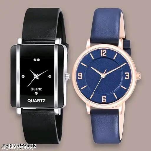 Women Analog Watches square And Round Dial Watch combo