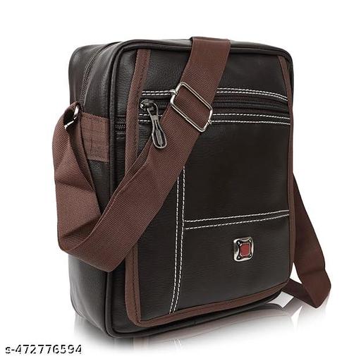 Cool Indians PU leather sling bag, Cross Body Bag Men’s | Stylish Shoulder Bag Men | Versatile Hand Bag for Men | Ideal for Travel & Office | Sling Bag Mini Passport Shoulder Strap Bag
