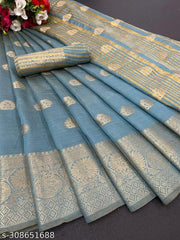 assam silk sarees for women latest design 2023 blue pure cotton saree