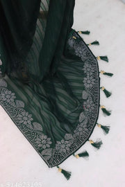 Womens partywear saree Chiffon Sarees Quality Selection