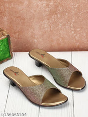 Comfortable Wedding Partywear medium heel Sandal For Women