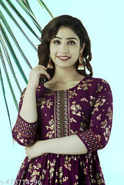 LATEST ANARKALI KURTI ON DEMAND