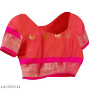 2024 new saree cotton silk peacock butti